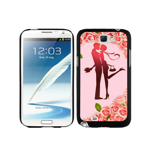 Valentine Lovers Samsung Galaxy Note 2 Cases DRC - Click Image to Close